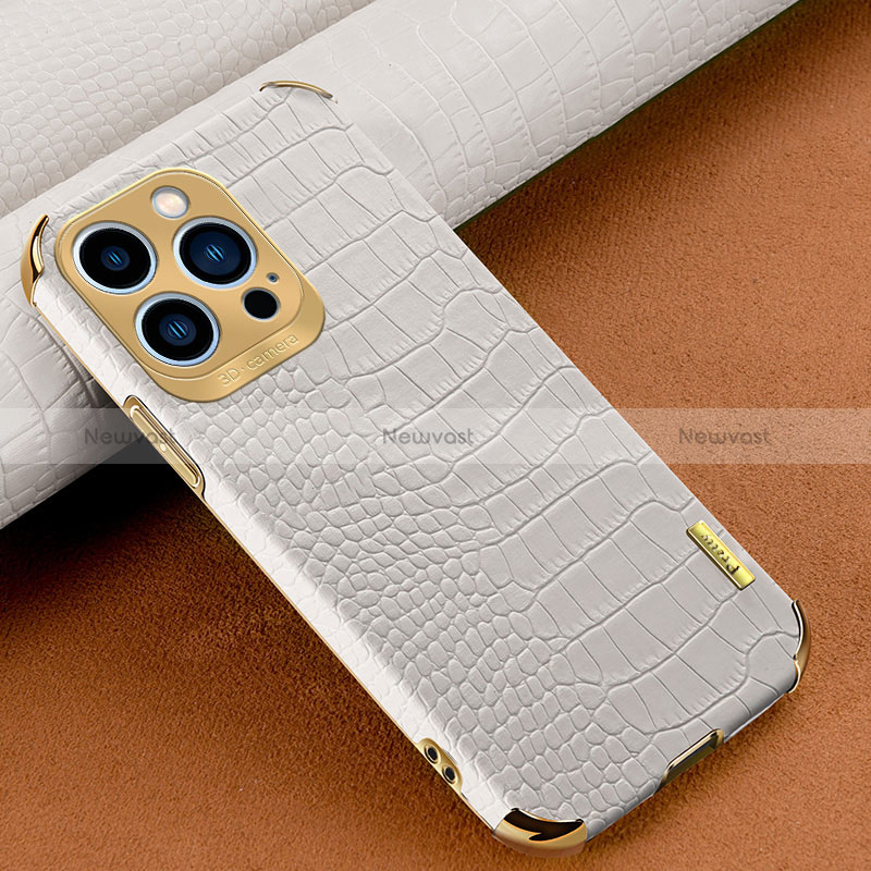 Soft Luxury Leather Snap On Case Cover XD1 for Apple iPhone 15 Pro Max