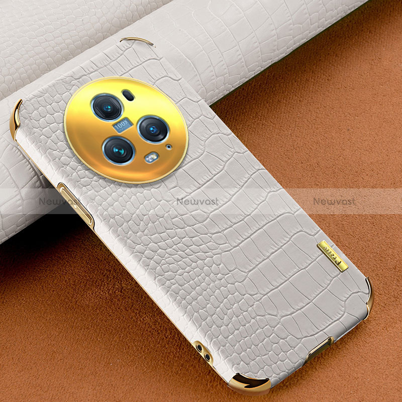 Soft Luxury Leather Snap On Case Cover XD1 for Huawei Honor Magic5 Pro 5G