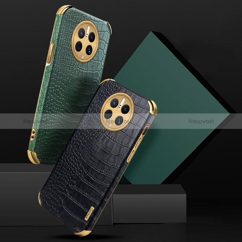 Soft Luxury Leather Snap On Case Cover XD1 for Huawei Mate 50 Pro