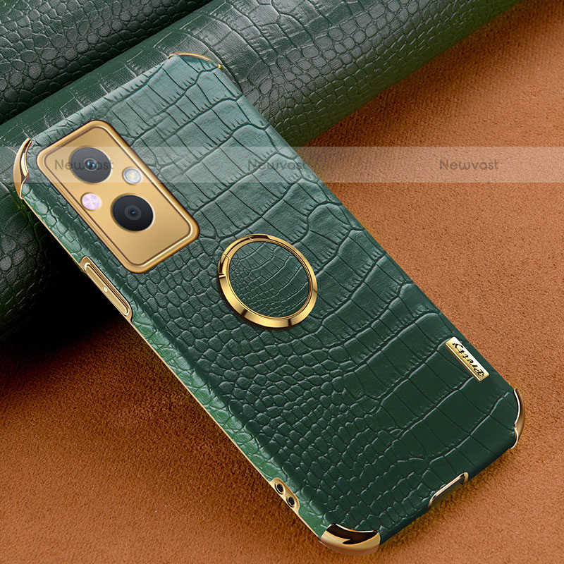 Soft Luxury Leather Snap On Case Cover XD1 for OnePlus Nord N20 5G Green