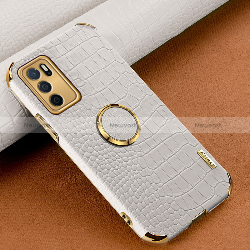 Soft Luxury Leather Snap On Case Cover XD1 for Oppo A16s