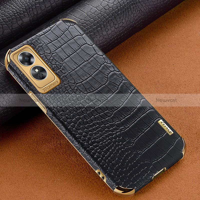 Soft Luxury Leather Snap On Case Cover XD1 for Oppo A17