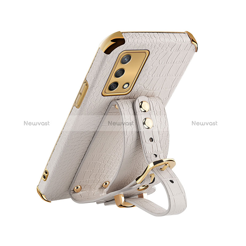 Soft Luxury Leather Snap On Case Cover XD1 for Oppo A95 4G