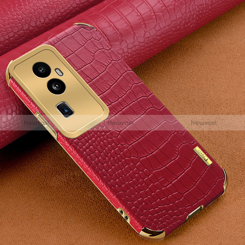 Soft Luxury Leather Snap On Case Cover XD1 for Oppo Reno10 Pro+ Plus 5G