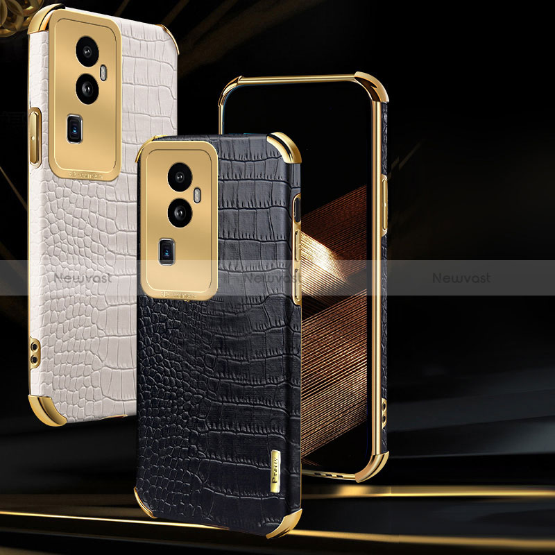 Soft Luxury Leather Snap On Case Cover XD1 for Oppo Reno10 Pro+ Plus 5G