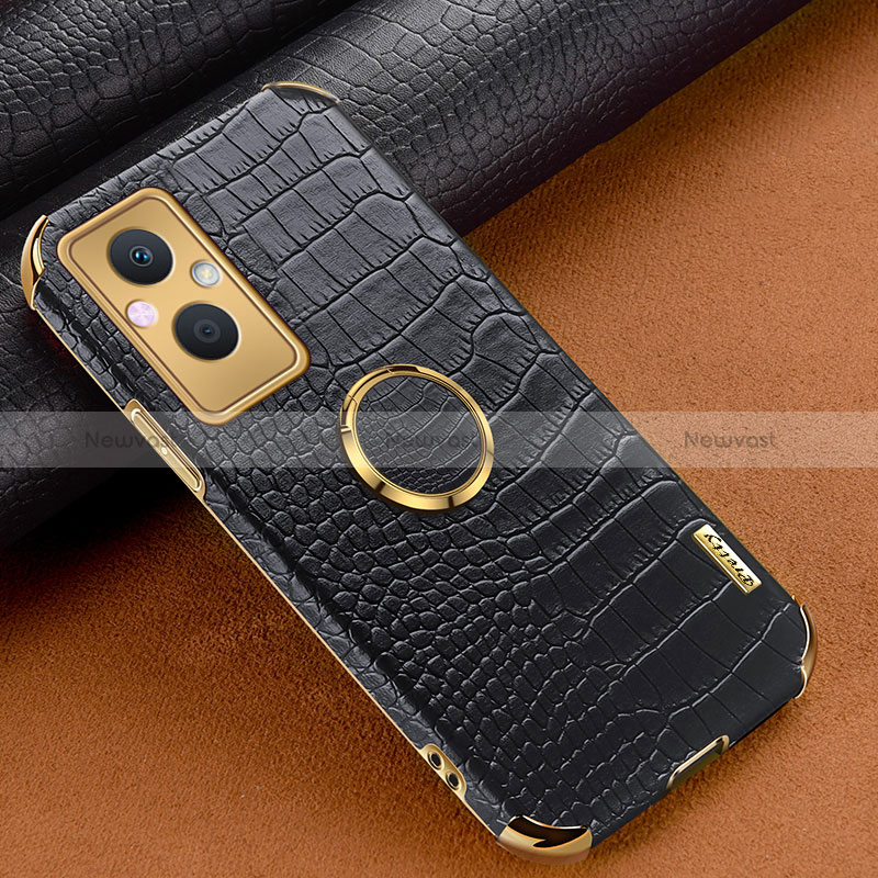 Soft Luxury Leather Snap On Case Cover XD1 for Oppo Reno7 Lite 5G