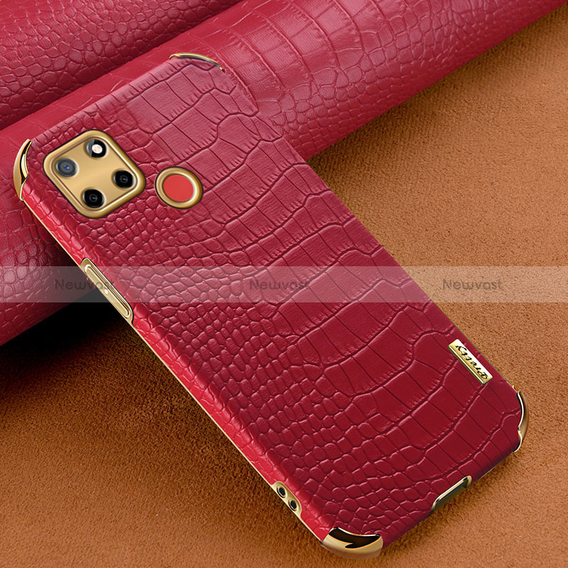 Soft Luxury Leather Snap On Case Cover XD1 for Realme 7i RMX2193