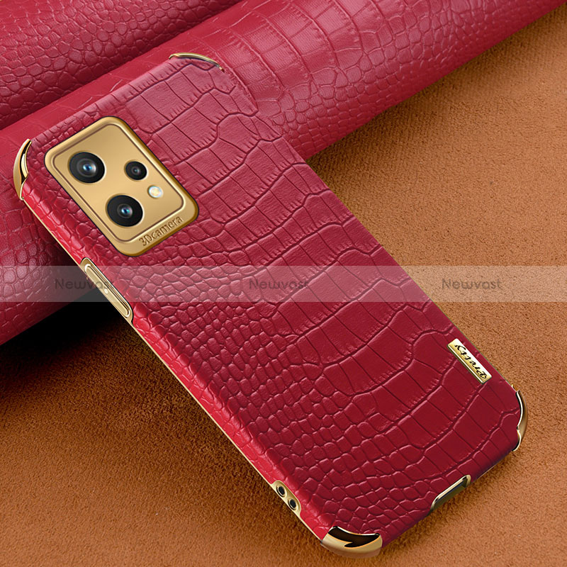 Soft Luxury Leather Snap On Case Cover XD1 for Realme 9 4G