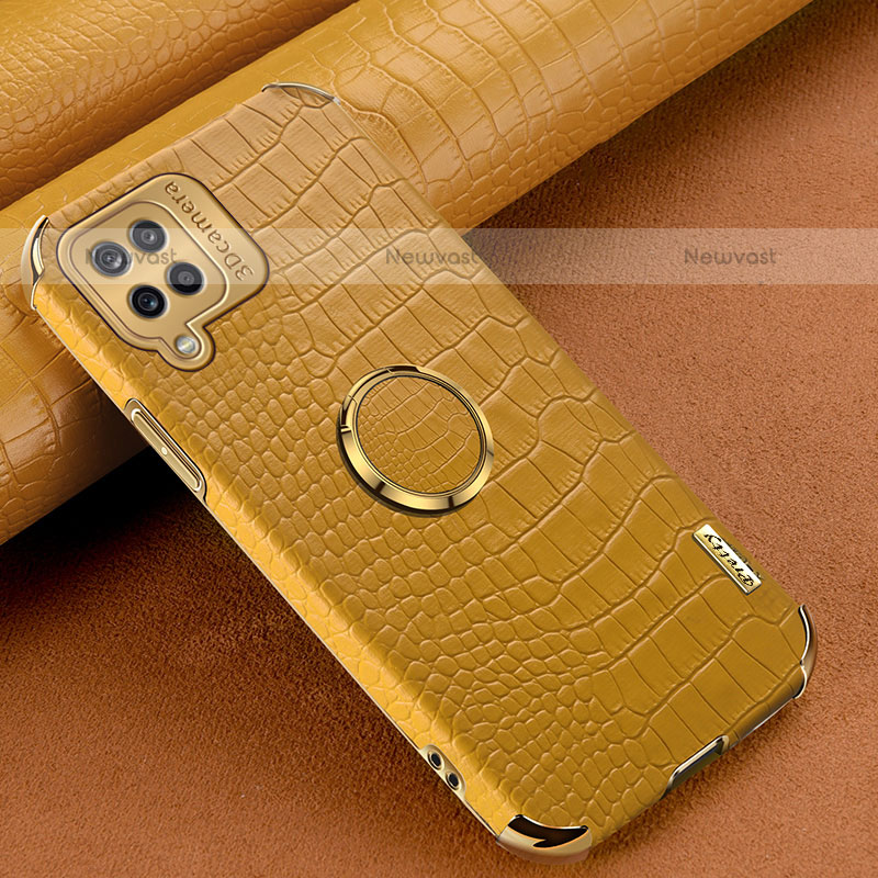 Soft Luxury Leather Snap On Case Cover XD1 for Samsung Galaxy A12