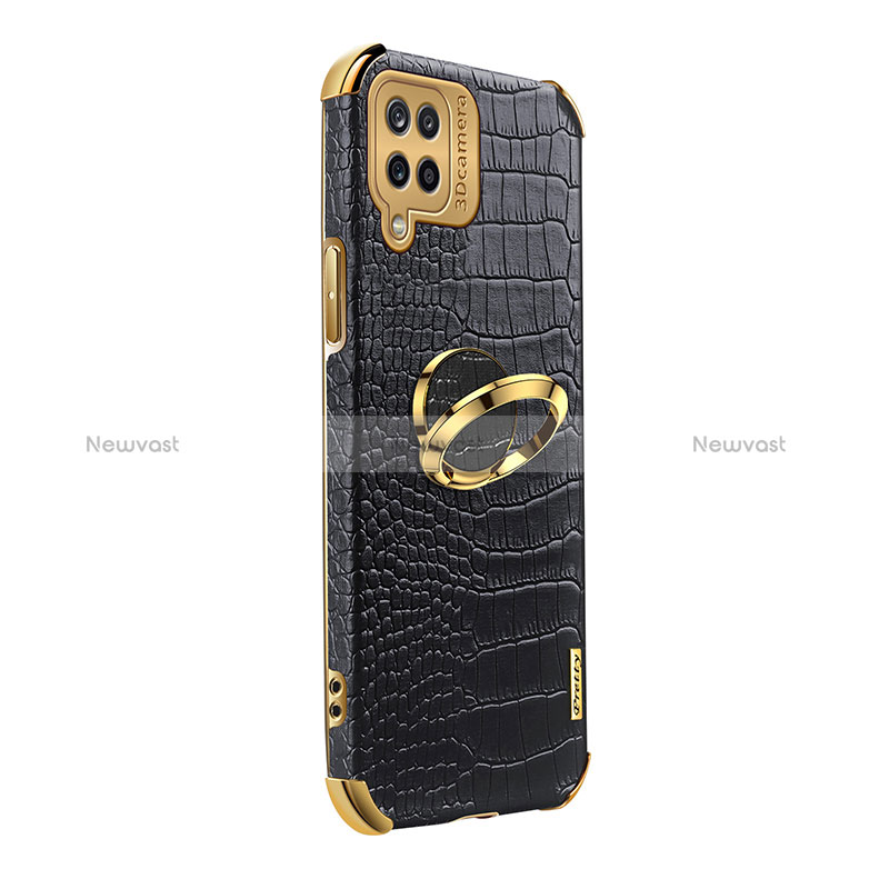 Soft Luxury Leather Snap On Case Cover XD1 for Samsung Galaxy A12 Nacho