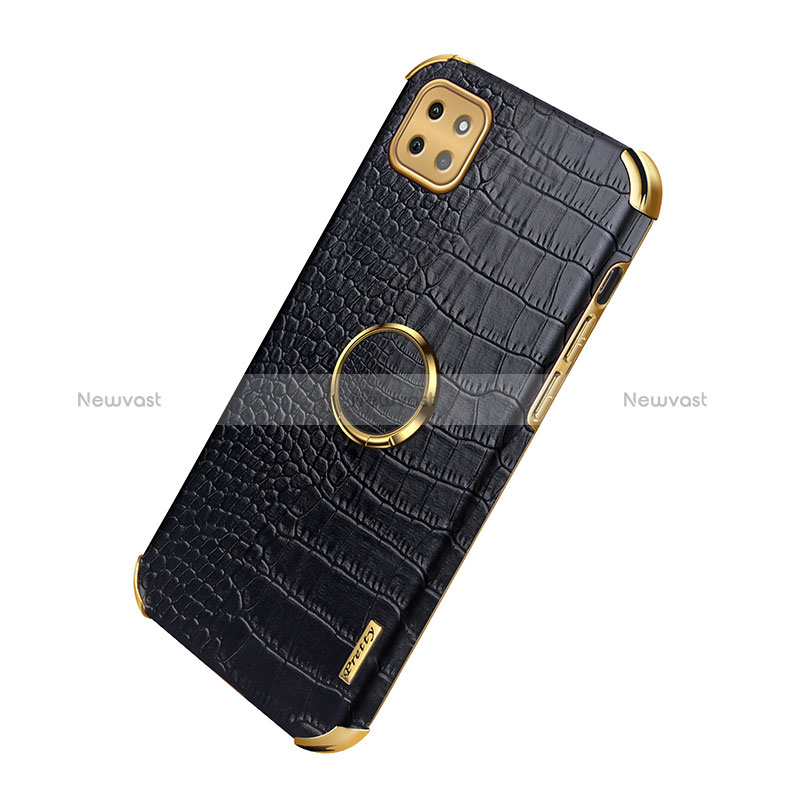 Soft Luxury Leather Snap On Case Cover XD1 for Samsung Galaxy A22 5G