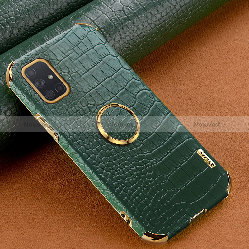 Soft Luxury Leather Snap On Case Cover XD1 for Samsung Galaxy A71 5G