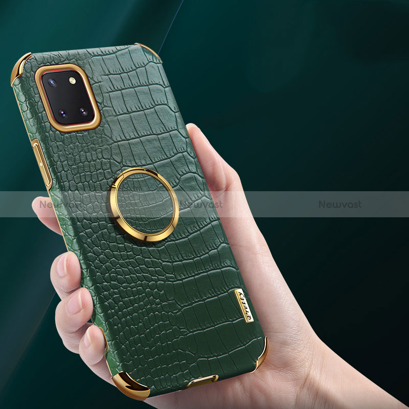 Soft Luxury Leather Snap On Case Cover XD1 for Samsung Galaxy A81