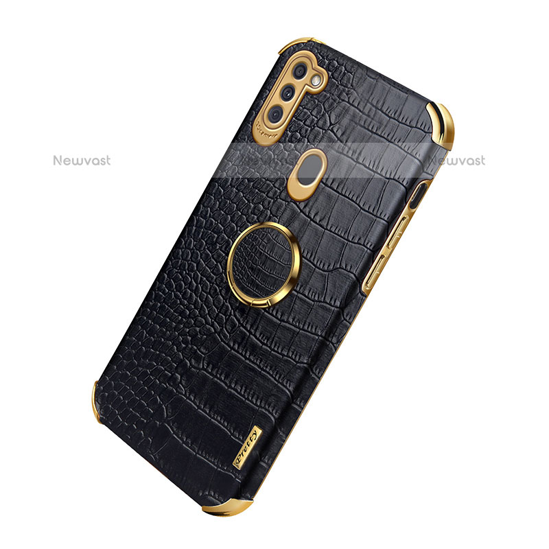 Soft Luxury Leather Snap On Case Cover XD1 for Samsung Galaxy M11