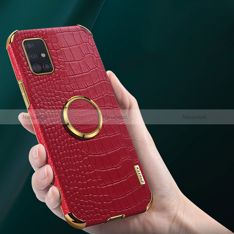 Soft Luxury Leather Snap On Case Cover XD1 for Samsung Galaxy M40S