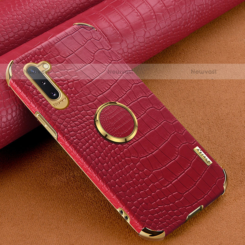 Soft Luxury Leather Snap On Case Cover XD1 for Samsung Galaxy Note 10 5G