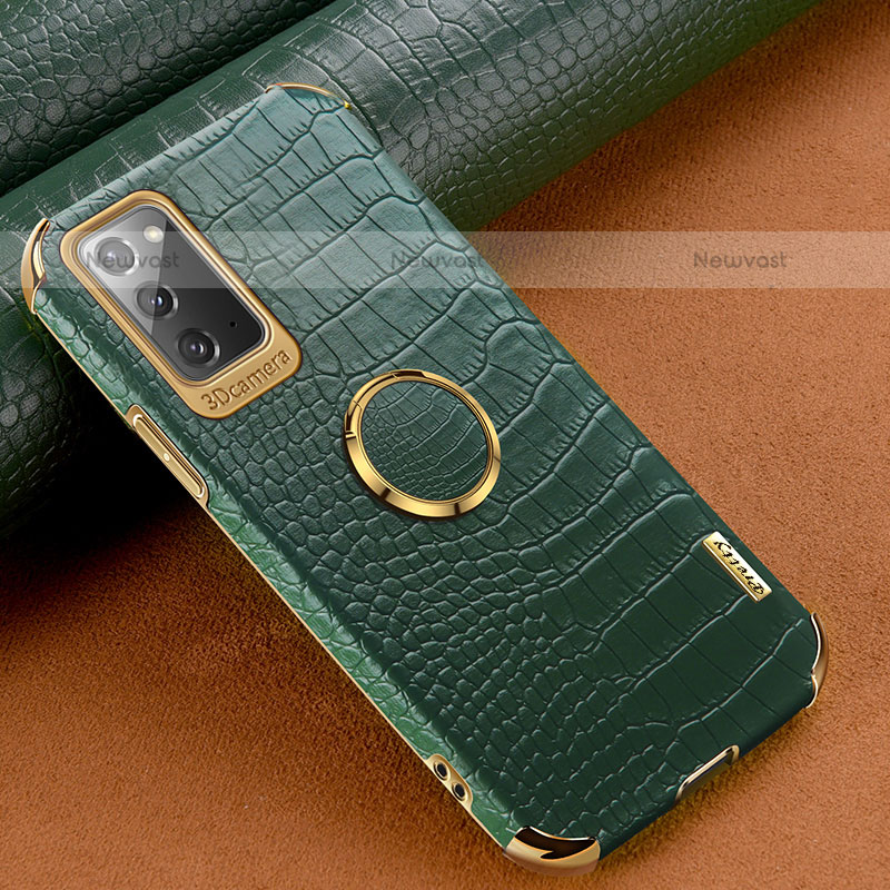 Soft Luxury Leather Snap On Case Cover XD1 for Samsung Galaxy Note 20 5G