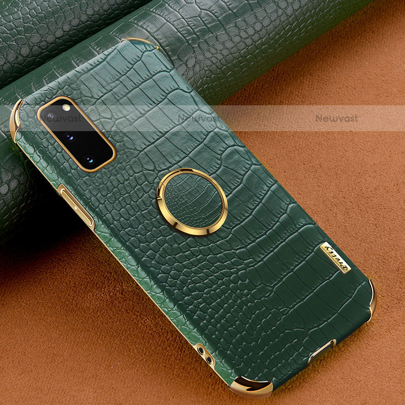 Soft Luxury Leather Snap On Case Cover XD1 for Samsung Galaxy S20