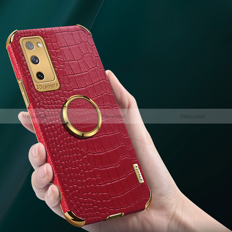 Soft Luxury Leather Snap On Case Cover XD1 for Samsung Galaxy S20 FE 4G