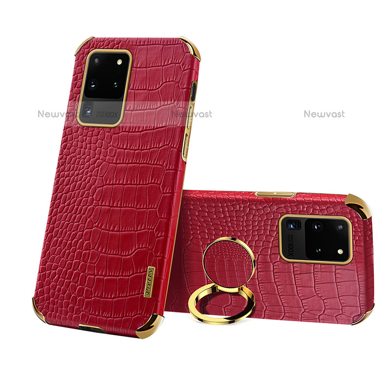 Soft Luxury Leather Snap On Case Cover XD1 for Samsung Galaxy S20 Ultra 5G