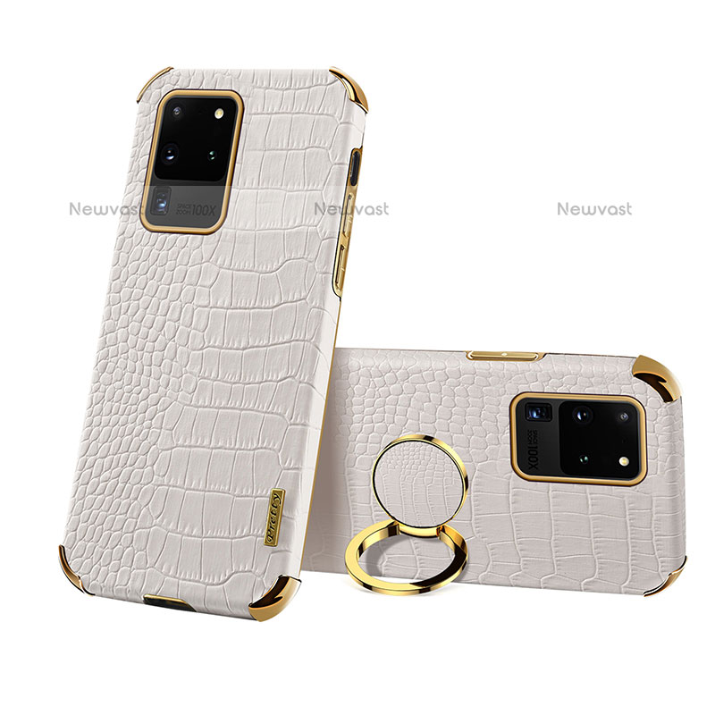 Soft Luxury Leather Snap On Case Cover XD1 for Samsung Galaxy S20 Ultra 5G