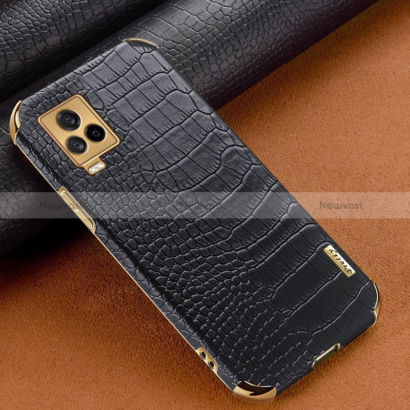 Soft Luxury Leather Snap On Case Cover XD1 for Vivo iQOO 7 Legend 5G