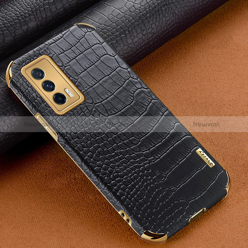 Soft Luxury Leather Snap On Case Cover XD1 for Vivo iQOO Neo5 5G