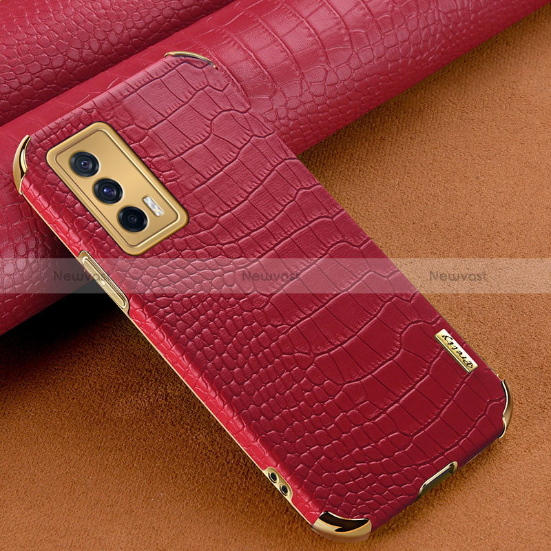 Soft Luxury Leather Snap On Case Cover XD1 for Vivo iQOO Neo5 5G