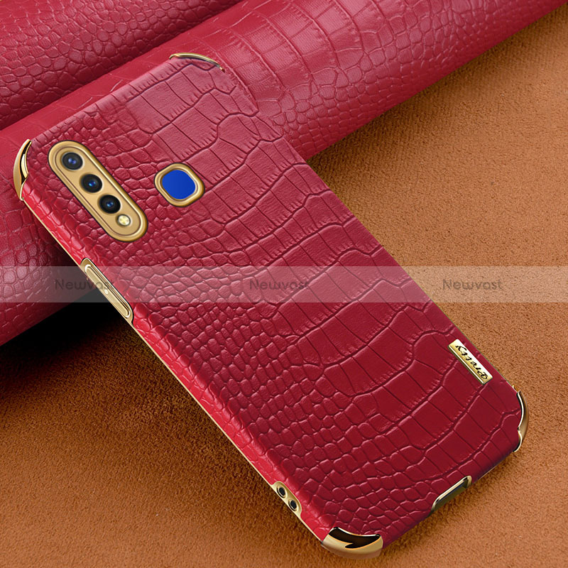 Soft Luxury Leather Snap On Case Cover XD1 for Vivo Y5s