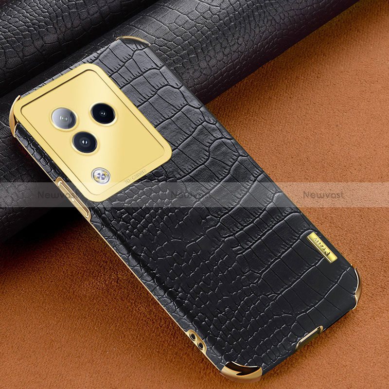 Soft Luxury Leather Snap On Case Cover XD1 for Xiaomi Civi 3 5G Black