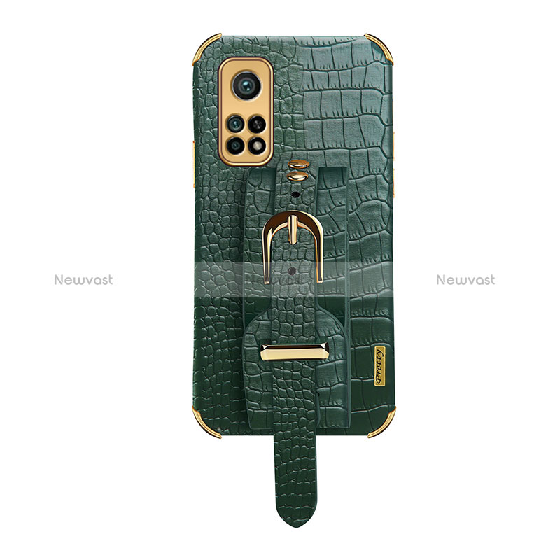 Soft Luxury Leather Snap On Case Cover XD1 for Xiaomi Mi 10T 5G Green