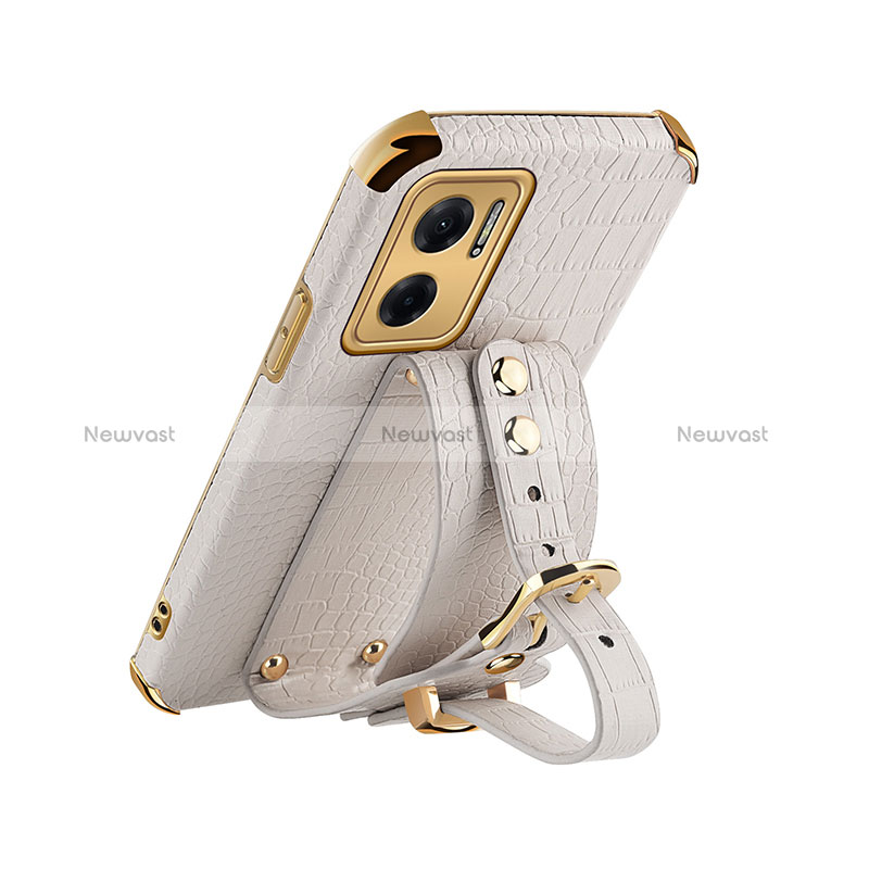 Soft Luxury Leather Snap On Case Cover XD1 for Xiaomi Redmi 10 5G