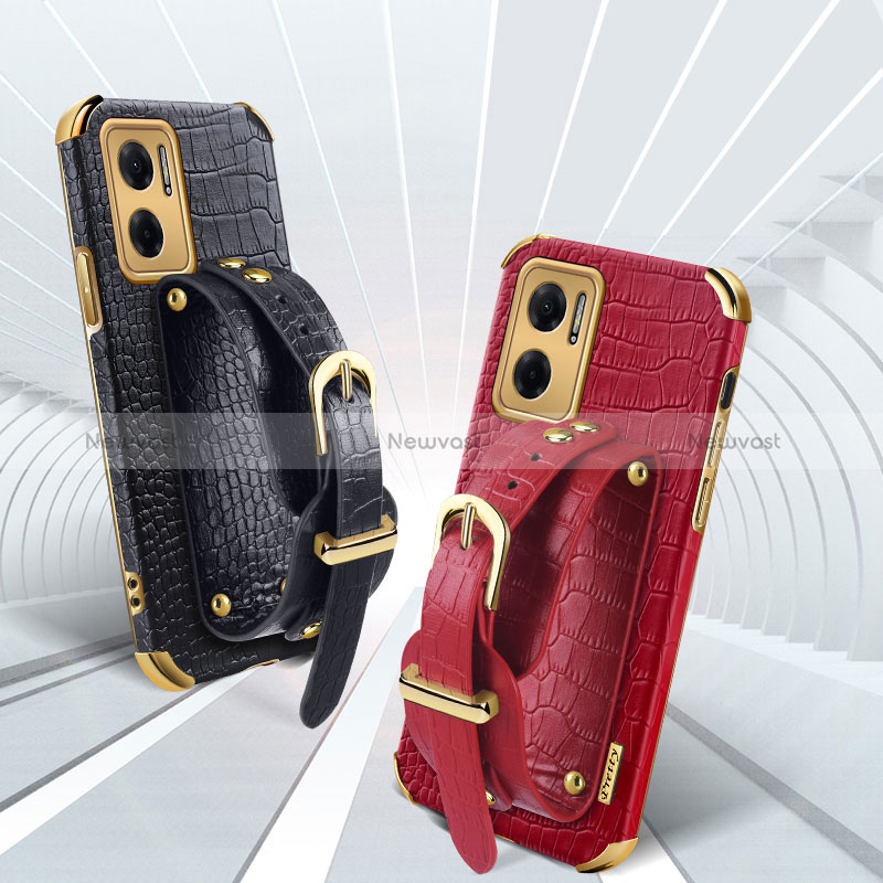 Soft Luxury Leather Snap On Case Cover XD1 for Xiaomi Redmi 10 5G