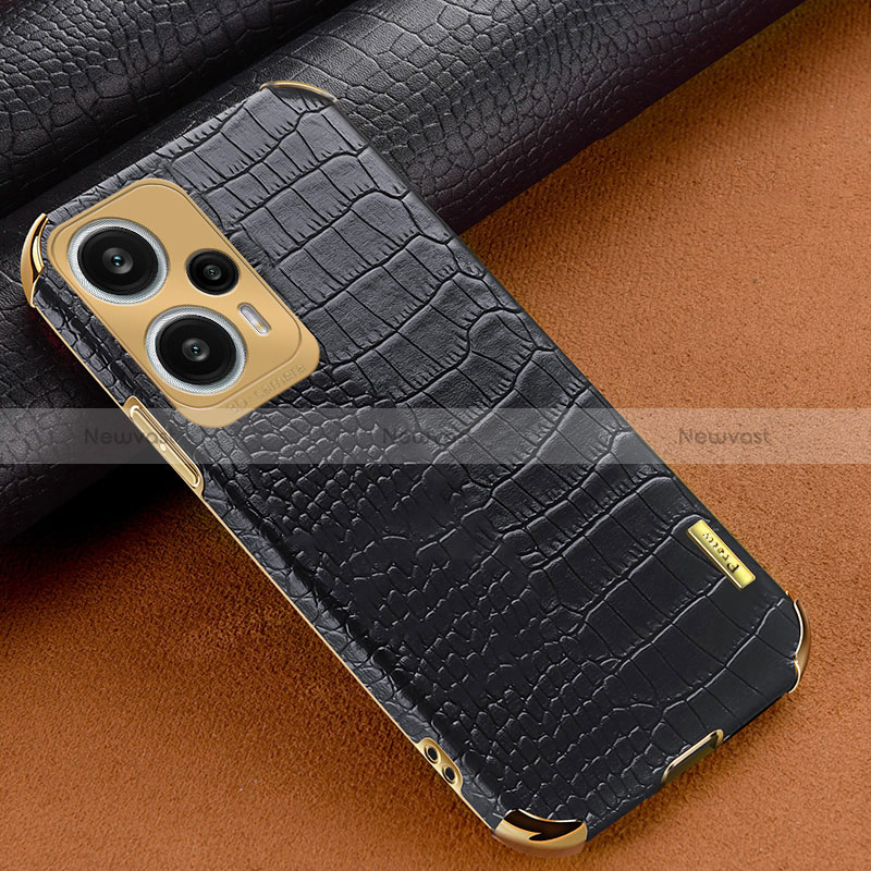 Soft Luxury Leather Snap On Case Cover XD1 for Xiaomi Redmi Note 12 Turbo 5G