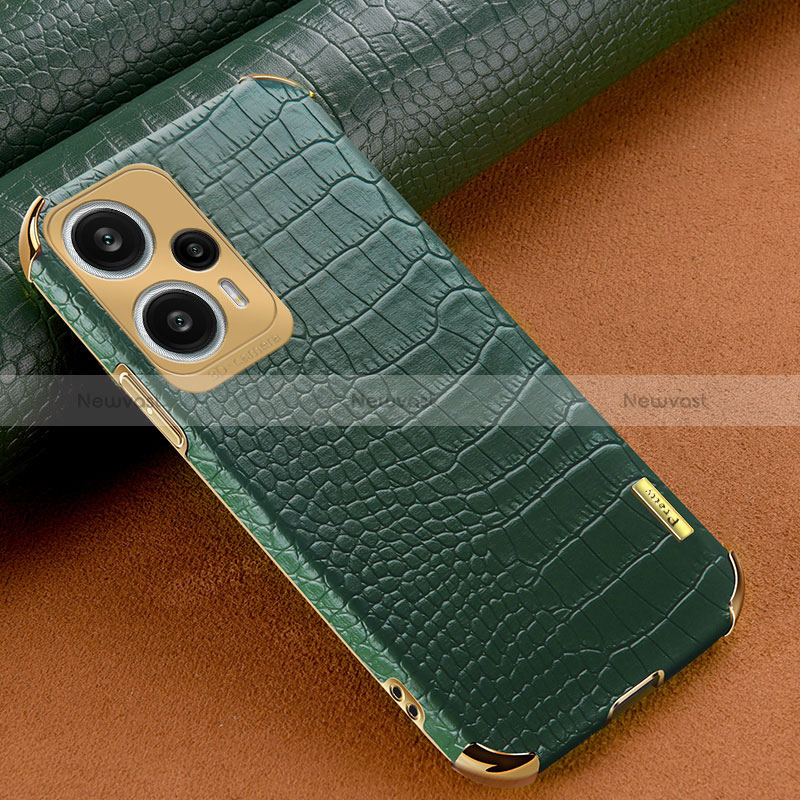 Soft Luxury Leather Snap On Case Cover XD1 for Xiaomi Redmi Note 12 Turbo 5G