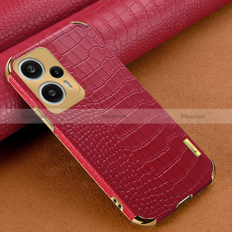 Soft Luxury Leather Snap On Case Cover XD1 for Xiaomi Redmi Note 12 Turbo 5G