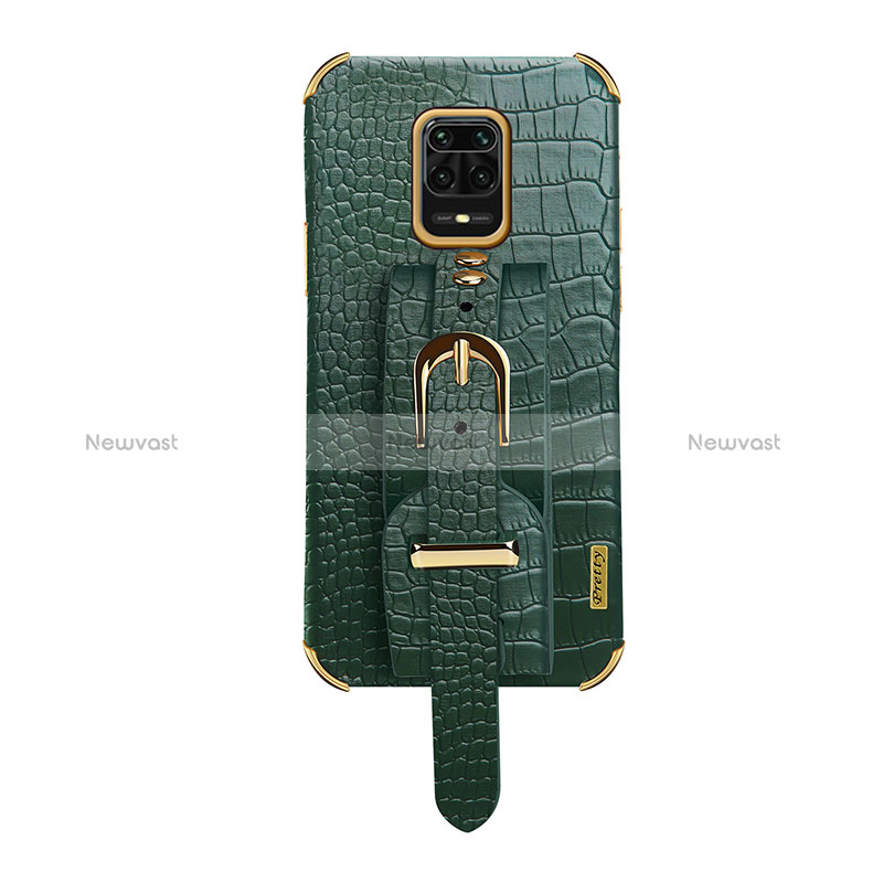Soft Luxury Leather Snap On Case Cover XD1 for Xiaomi Redmi Note 9 Pro Max Green