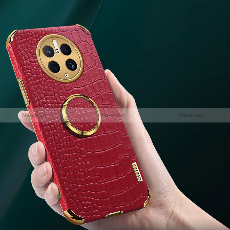 Soft Luxury Leather Snap On Case Cover XD2 for Huawei Mate 50 Pro