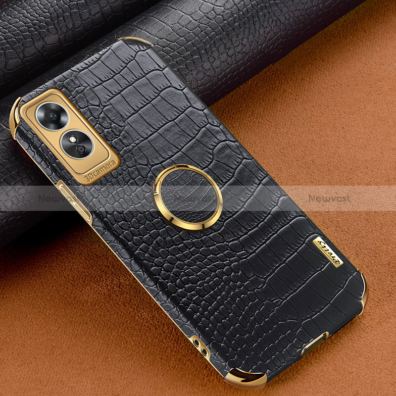 Soft Luxury Leather Snap On Case Cover XD2 for Oppo A17