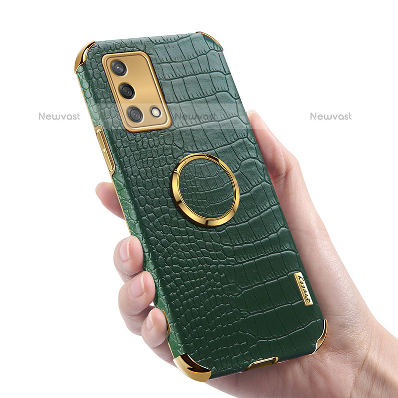 Soft Luxury Leather Snap On Case Cover XD2 for Oppo A74 4G