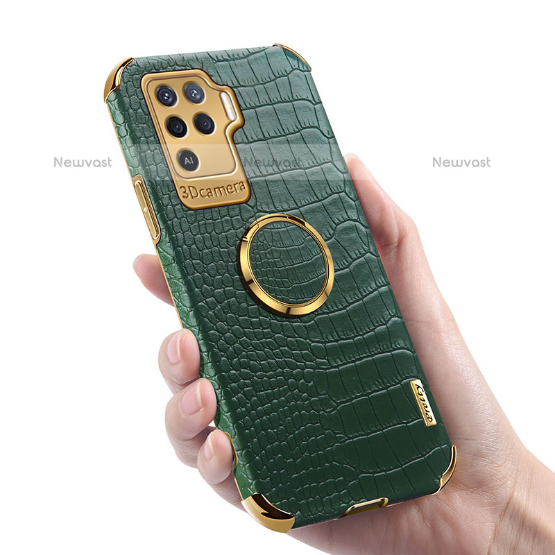 Soft Luxury Leather Snap On Case Cover XD2 for Oppo A94 4G