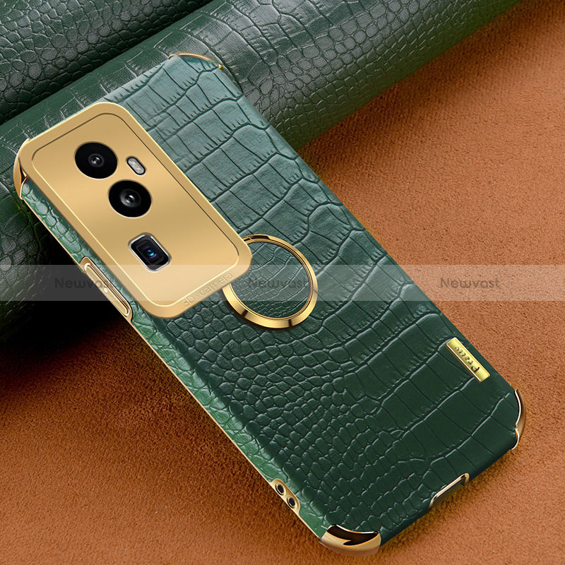 Soft Luxury Leather Snap On Case Cover XD2 for Oppo Reno10 Pro+ Plus 5G