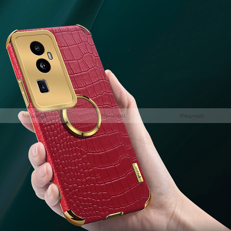 Soft Luxury Leather Snap On Case Cover XD2 for Oppo Reno10 Pro+ Plus 5G