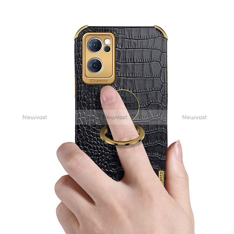 Soft Luxury Leather Snap On Case Cover XD2 for Oppo Reno7 5G