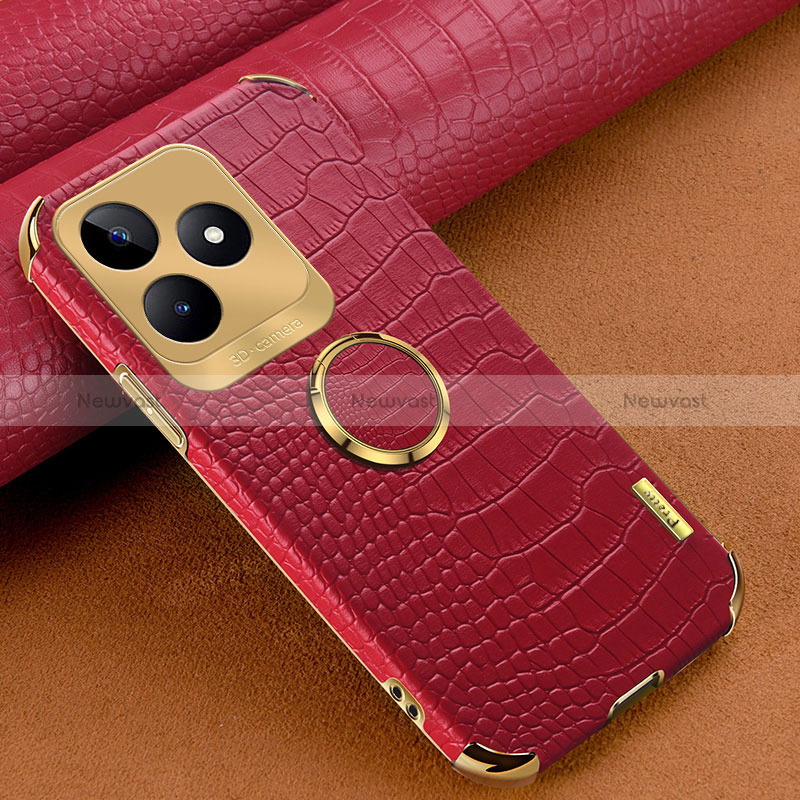 Soft Luxury Leather Snap On Case Cover XD2 for Realme C53