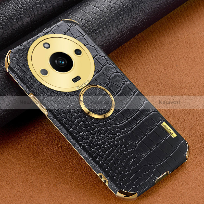 Soft Luxury Leather Snap On Case Cover XD2 for Realme Narzo 60 5G Black