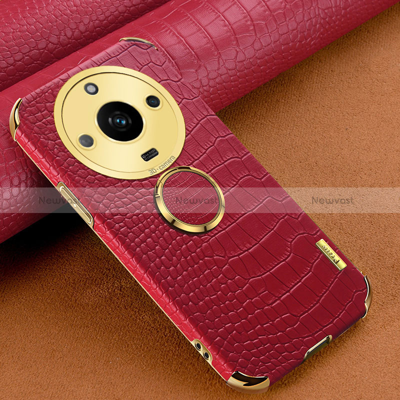 Soft Luxury Leather Snap On Case Cover XD2 for Realme Narzo 60 5G Red