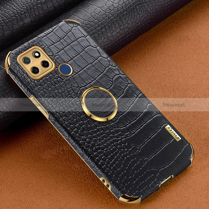 Soft Luxury Leather Snap On Case Cover XD2 for Realme Q2i 5G