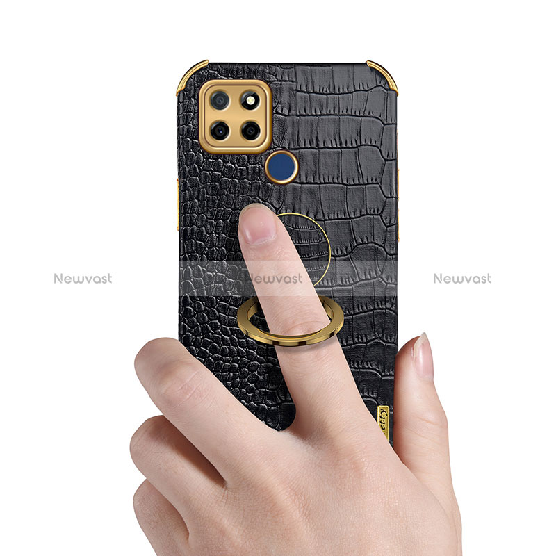 Soft Luxury Leather Snap On Case Cover XD2 for Realme Q2i 5G