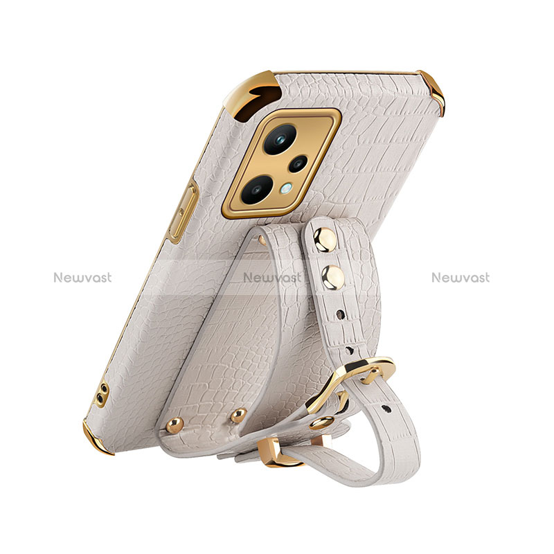 Soft Luxury Leather Snap On Case Cover XD2 for Realme V25 5G